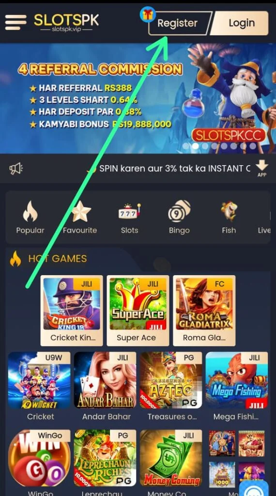 SlotsPK Game
