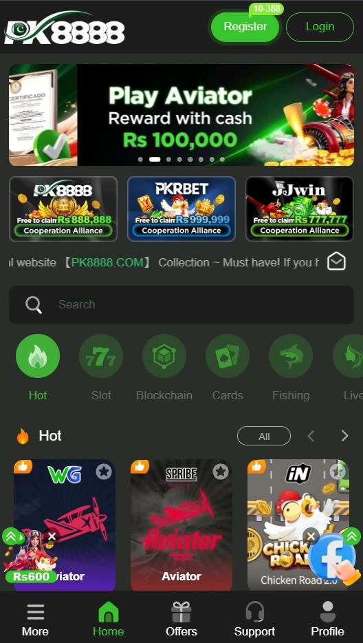 PK8888 Bet Game Download (Best Money App) in Pakistan