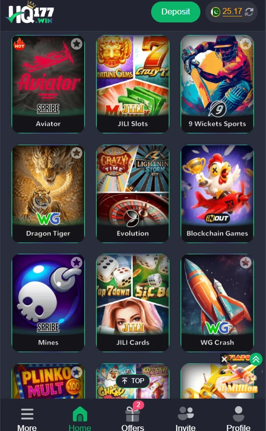 HQ177 Game