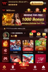 W33 Game Download APK (Real Money App) Latest Version 4